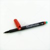 Faber-Castell ปากกาเขียนแผ่นใส ลบไม่ได้ M (1.0) <1/10> สีแดง